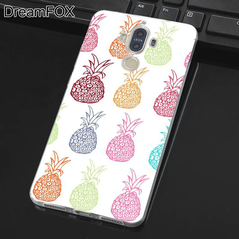 DREAMFOX L346 розовый ананас Мягкий ТПУ силиконовый чехол для huawei mate Nova 2 9 10 20 30 Lite Pro Plus |