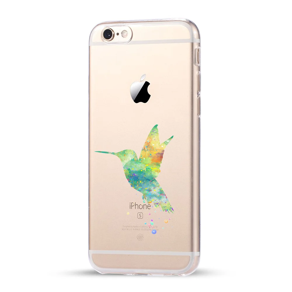 For coque iPhone 6S case 6 Art animal soft silicone TPU cover 2016 new arrivals original for fundas | Мобильные телефоны и