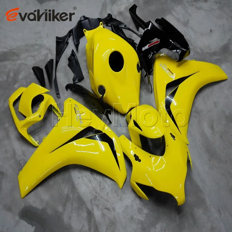

Обтекатель ABS для мотоцикла CBR1000RR 2008 2009 2010 2011, желтые панели для мотоциклов, 5 подарков, литьевая форма