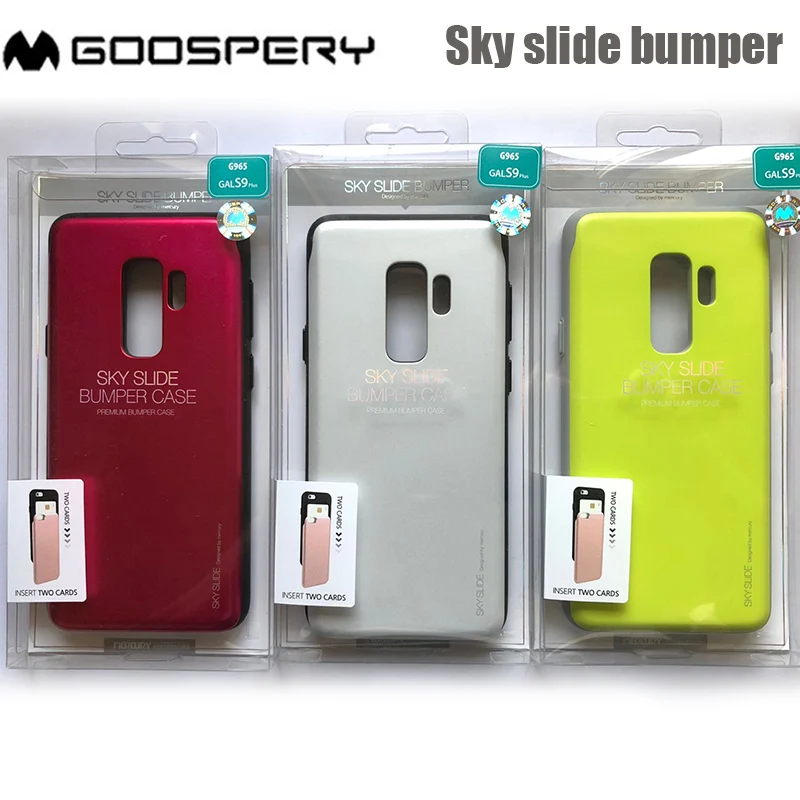 Оригинальный противоударный чехол Mercury GOOSPERY Sky для Samsung Galaxy S8 S9 Plus|Бамперы| |