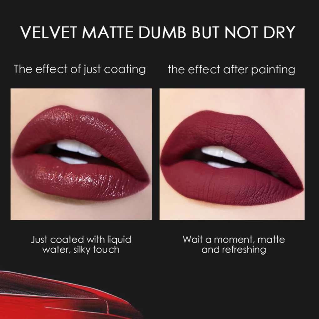 BGVfiveMatte блеск для губ сексуальная жидкая помада матовый стойкий