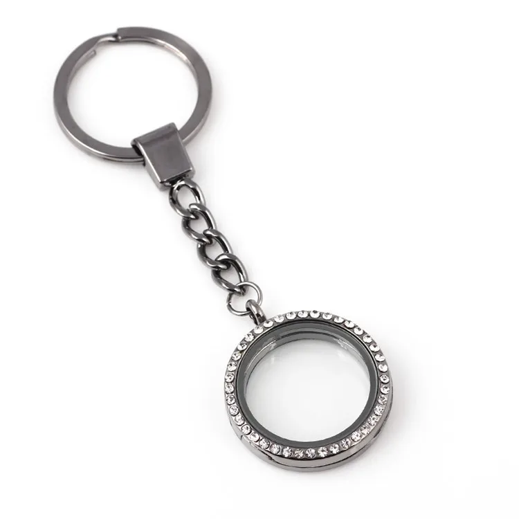 10 шт./лот Бесплатная доставка 30 мм плавающий медальон с брелоками память фото