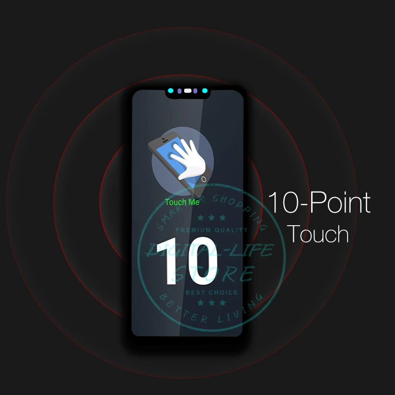 Оригинальный экран для Huawei nova 3 ЖК дисплей 10 дюймов сенсорная панель Замена nova3 с