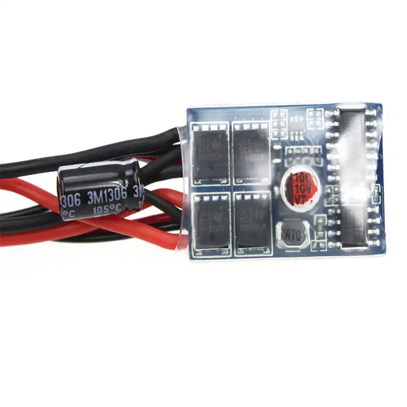 Rc Car 10A матовый Esc двухсторонний контроллер скорости двигателя без тормоза для 1/16