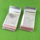 1000 шт., прозрачные пакеты для пластиковых пакетов, 12 х6 см