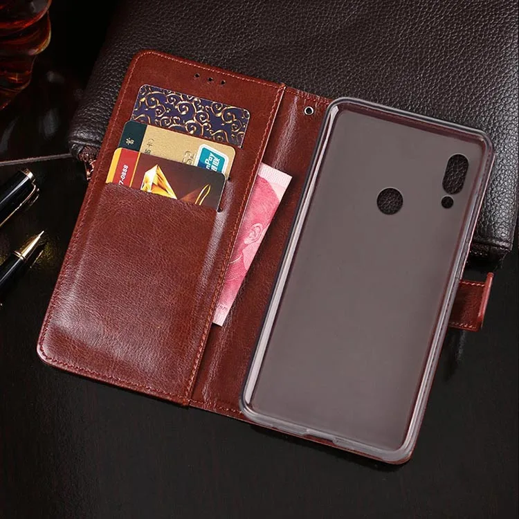 Флип-чехол для Lenovo K5 Pro роскошная задняя крышка из искусственной кожи чехол