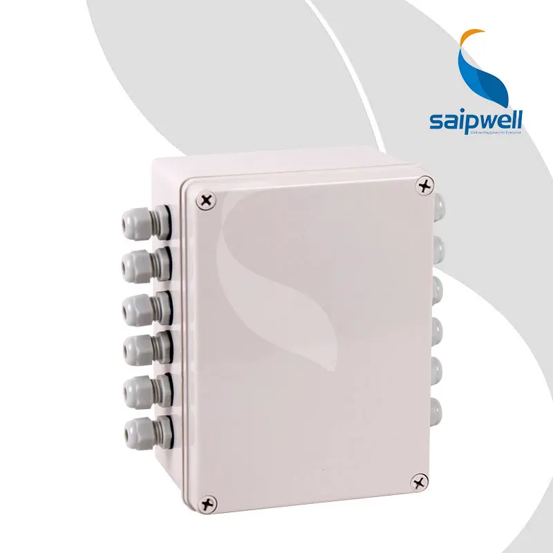 Saipwell пластиковый корпус IP66 проектная коробка пластиковая Водонепроницаемая с
