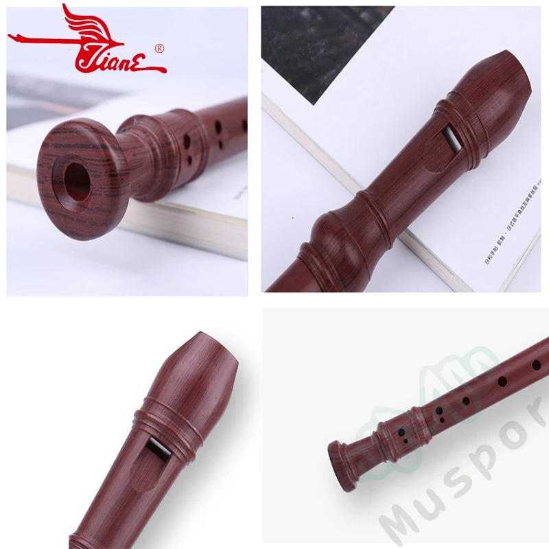 Лебедь Германия тип 8 отверстий сопрано диктофон флейта Инструменты по дереву