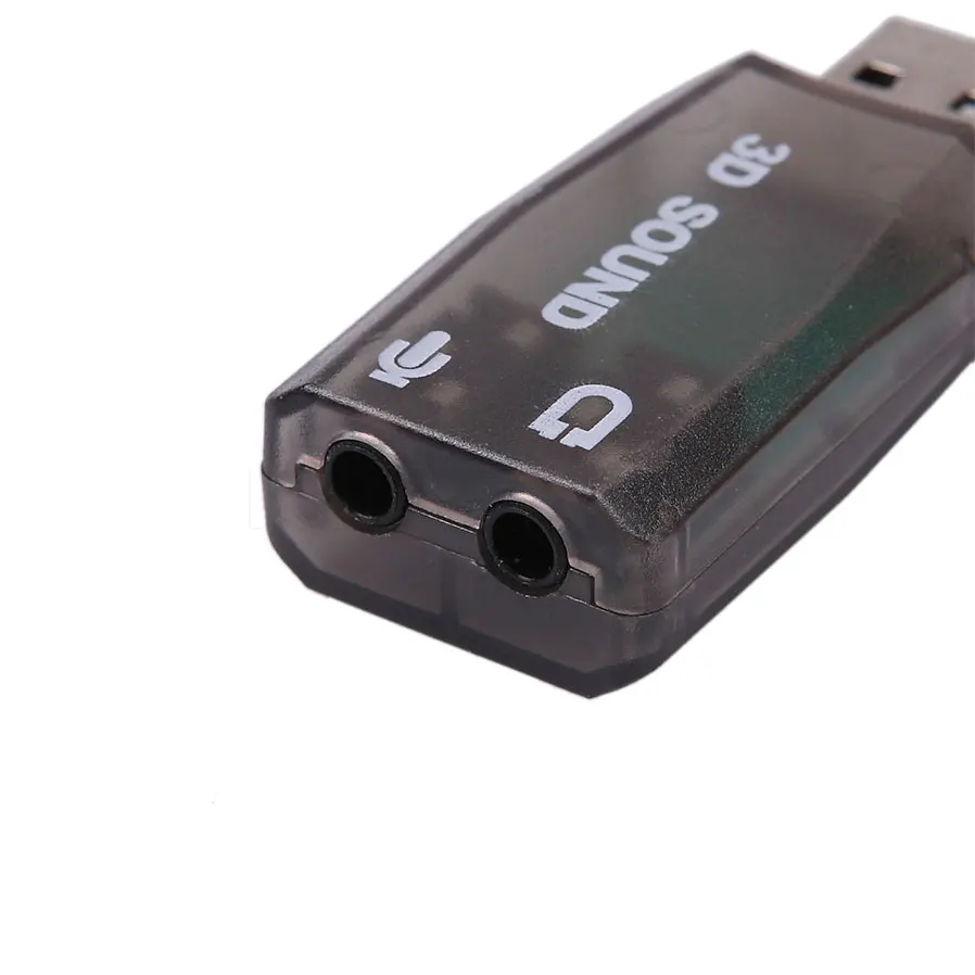 Внешняя звуковая карта Kebidu с Usb на 3 5 мм микрофон разъем для наушников