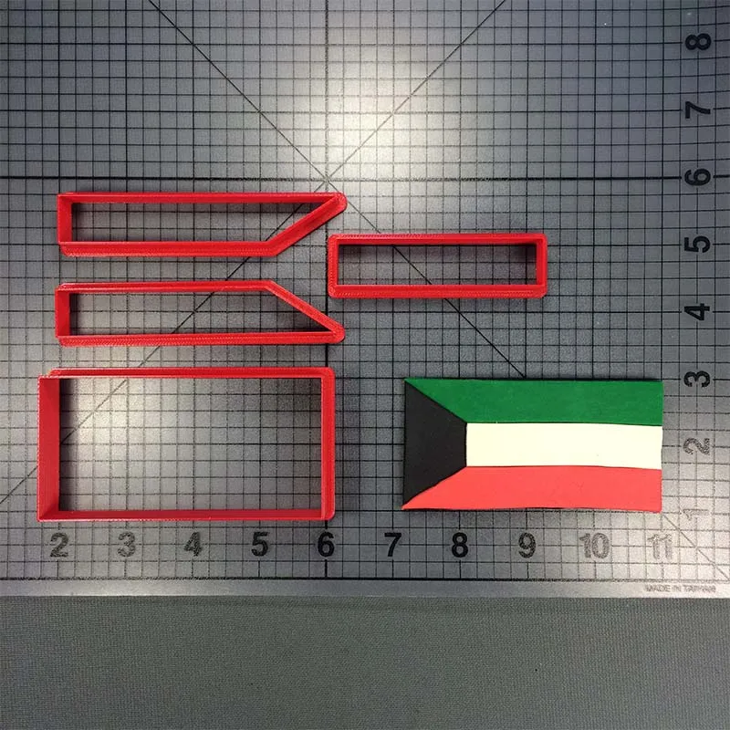 Флаг США Ирландия резак для печенья изготовленный на заказ 3D печать помадка
