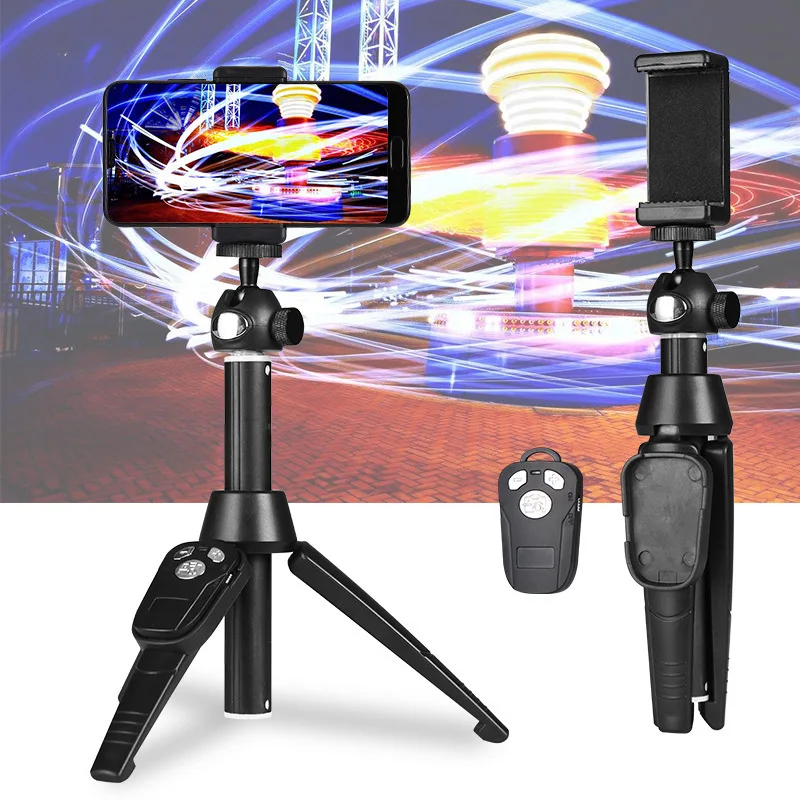 Беспроводная Bluetooth селфи-палка со штативом портативная ручная монопод с пультом