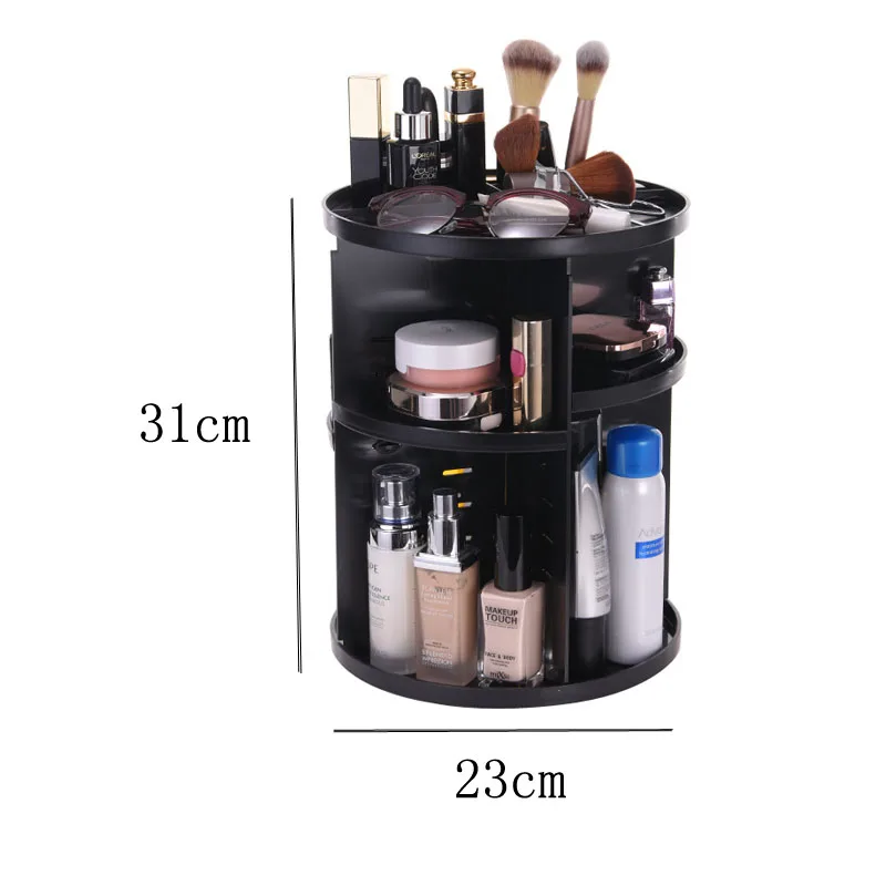 Косметичка Cosmetic стойку вращающийся Все-круглый хранения косметики организатор