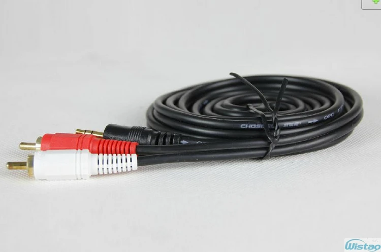 Высококачественный кабель OFC для аудио/видео 3 5 стерео/фотомагнитола RCA/M разъемы