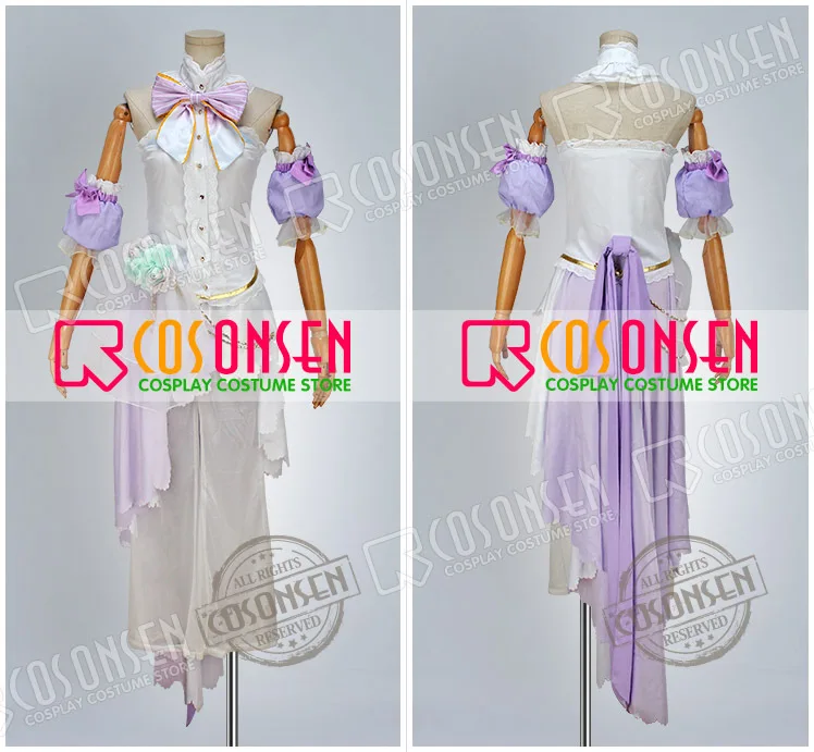 COSPLAYONSEN Love Live! Платье для косплея Нозоми тодзё белое Пробуждение на День святого