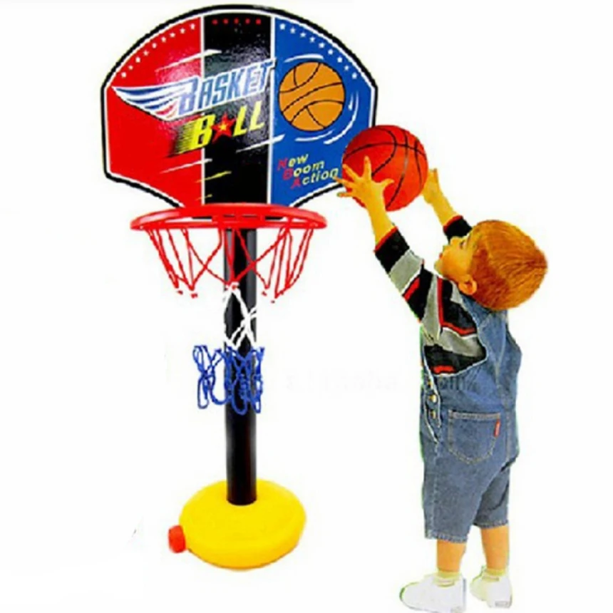 

Premium 34.5*115cm Outdoor Basketball Stand Sports Children's Sports Goods Basketball Frame Basketball Combination Gifts