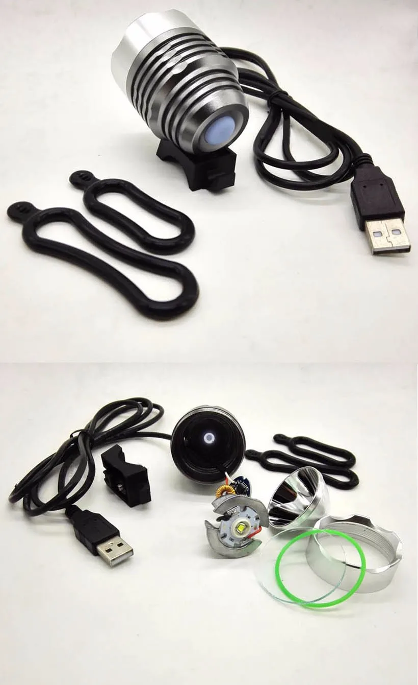 Новинка, USB powerd, супер яркий светодиодный фонарь для переднего велосипеда, велосипедный фонарь, Алюминиевый, для велоспорта, велосипедный фонарь, водонепроницаемый