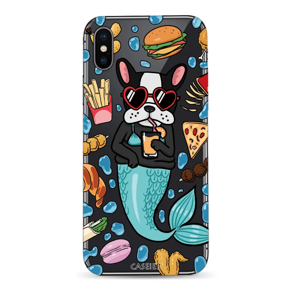 CASEIER Летний чехол с рисунком для iPhone 6 6s 7 8 Plus чехлы роскошный силиконовый X 5 5S SE