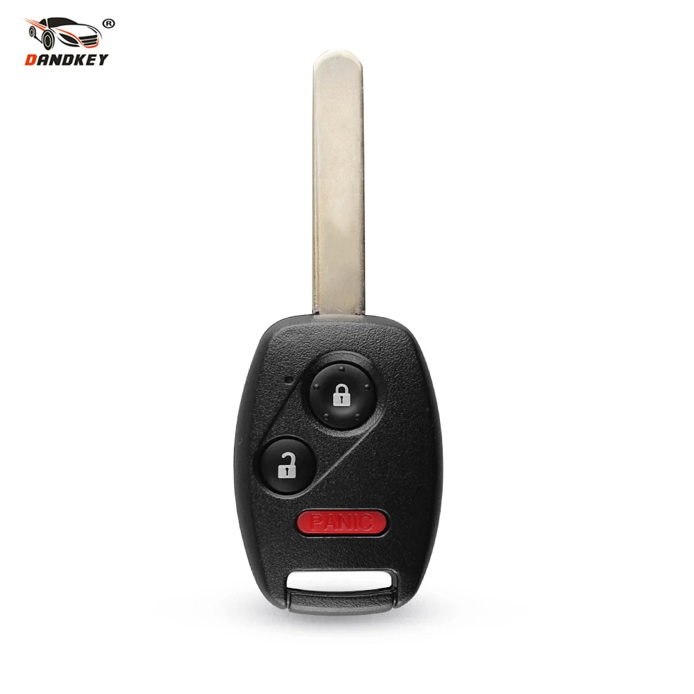Dandkey дистанционный ключ для автомобиля с 2+ 1 3 кнопки с ID46 чип для Honda CR-V 2007 2008 2009 2010 2011 2012 2013 запасной пульт дистанционного ключа