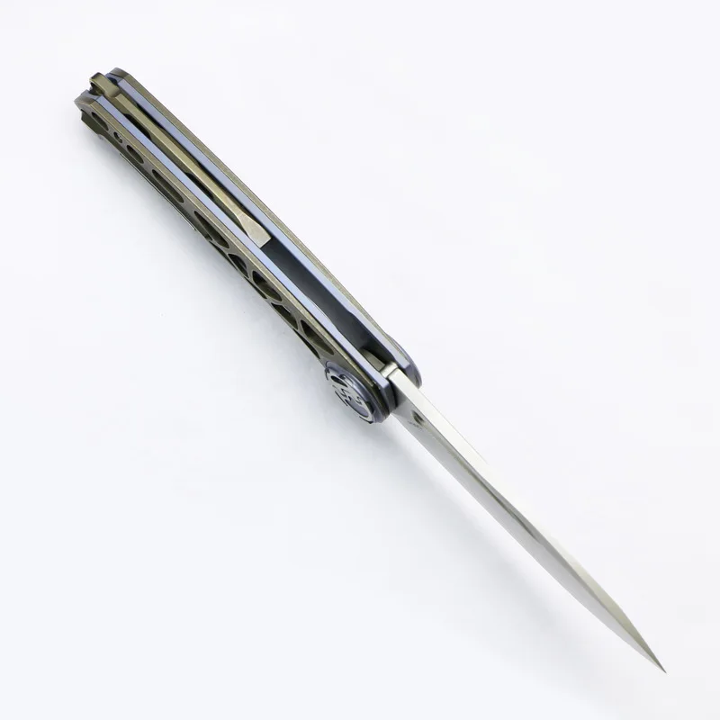 Складной нож VENOM HARPOON M390 титановый для кемпинга охоты карманный кухонный фруктов