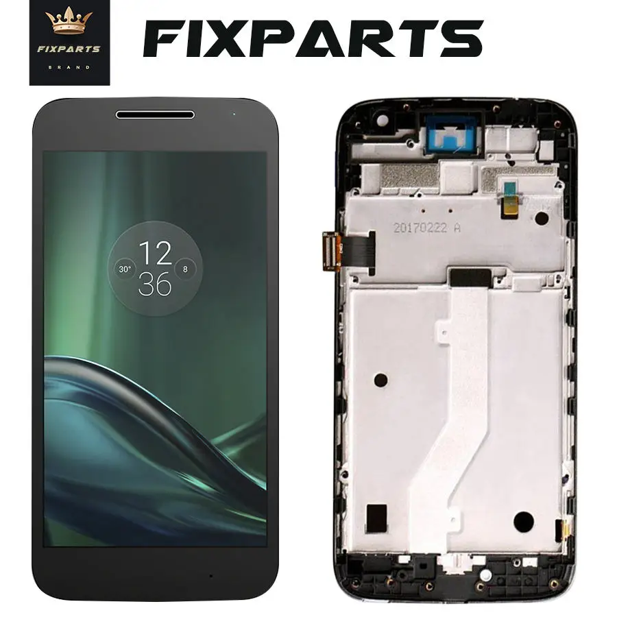 Для Motorola MOTO G4 PLAY LCD дисплей сенсорный экран дигитайзер сборка Xt1601 Xt1602 XT1603 Xt1604 5 0