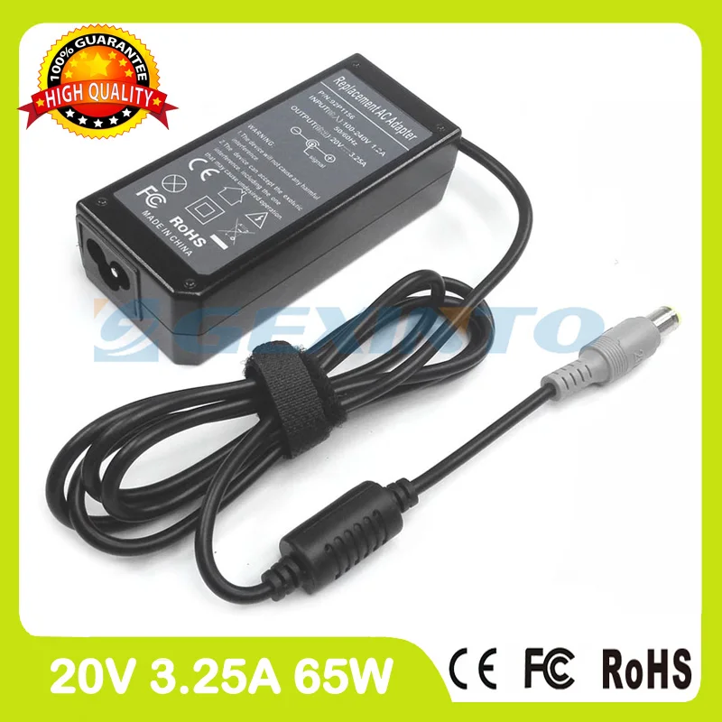 Адаптер переменного тока для ноутбука 20 в 3 25 А 65 Вт 45N0319 45N0320 40Y7703 Lenovo ThinkPad X201i X220i X220