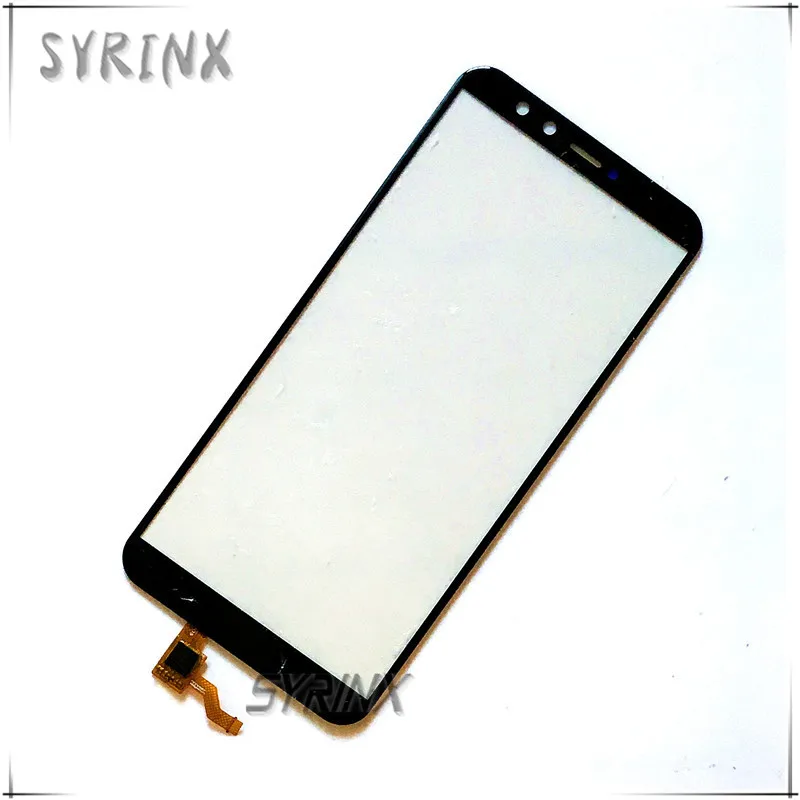 Syrinx с лентой сенсорная панель мобильного телефона для huawei P Smart/Enjoy 7S сенсорный экран дигитайзер Переднее стекло сенсор сенсорный экран