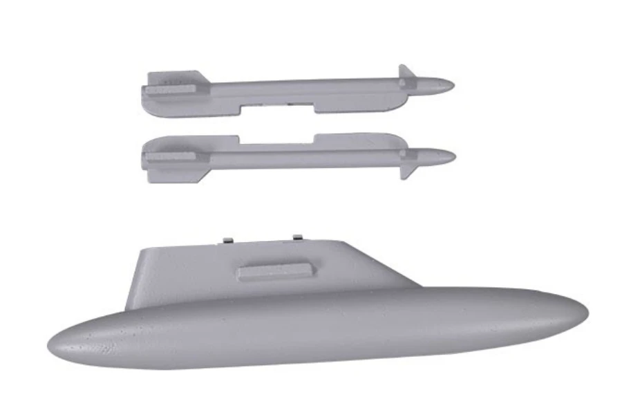 FMS 64 мм F15 F16 F18 F35 V2 запчасти воздуховод вентилятор EDF реактивный двигатель ESC сервопривод клобук шасси навес RC самолет модель Запчасти