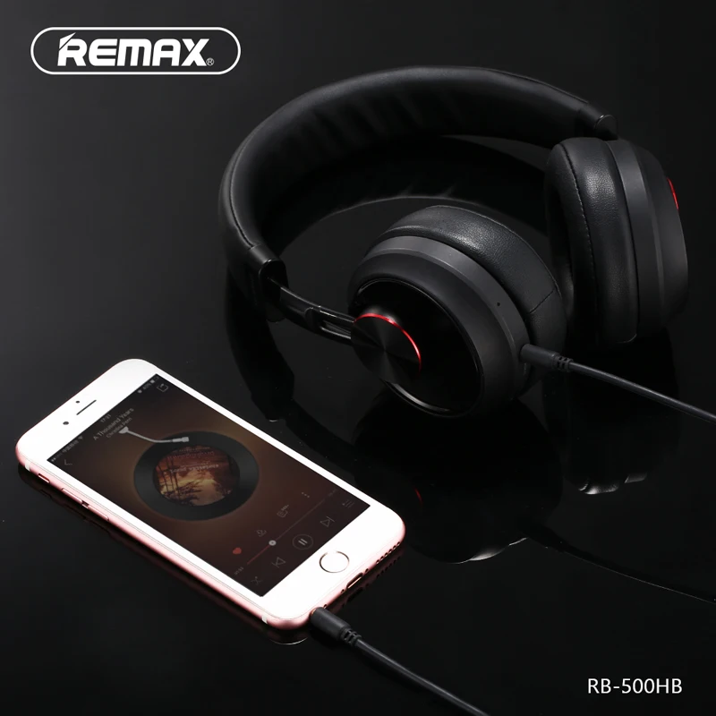 Remax RB 500HB стерео Беспроводной bluetooth наушники сенсорный Управление повязка на