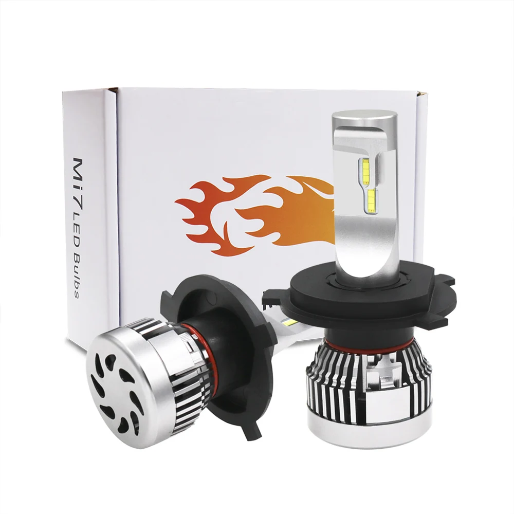 

55W 12000LM Turbo LED H7 H4 H8 H9 H11 voiture phare Kit LumiledZES CHIP 9005 HB3 9006 HB4 Automobiles DRL Phares antibrouillard