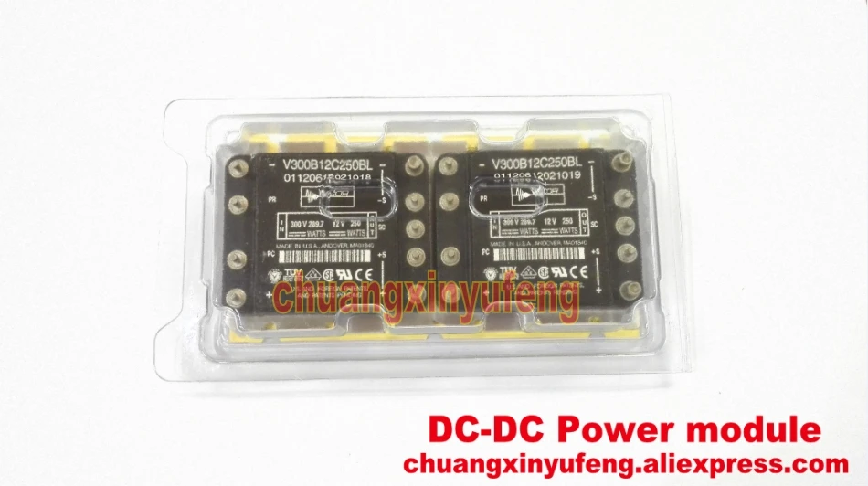 VICOR мини конвертер V300B12C250BL DC модуль питания DC300V 12VDC250W20.8A|module|module power |
