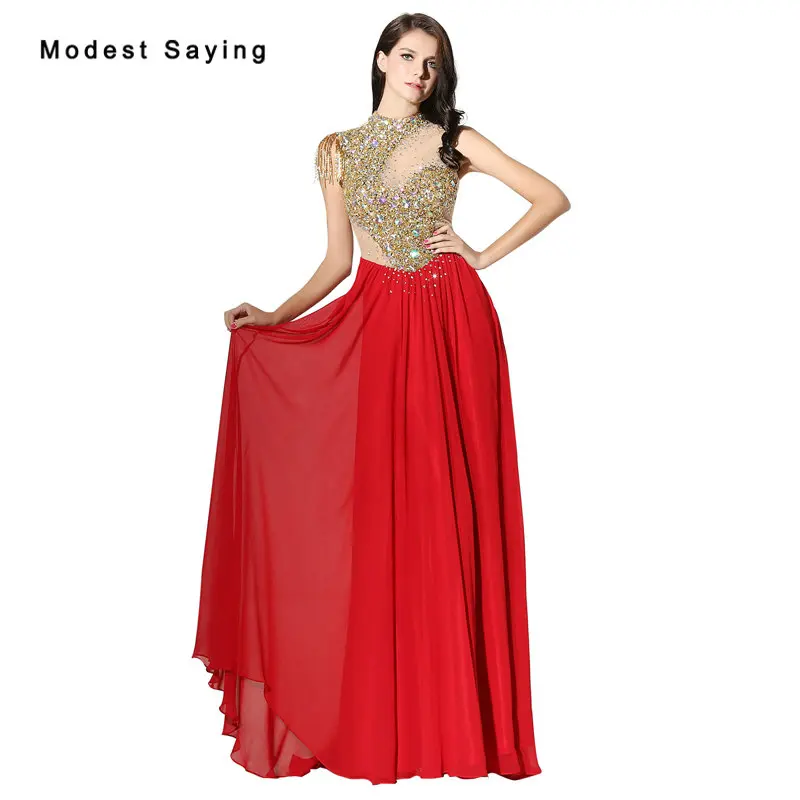 

Sexy See Through Sheer A-Line Crystal Evening Dresses 2017 with Rhinestone Formal Women Party Prom Gowns vestido longo de festa