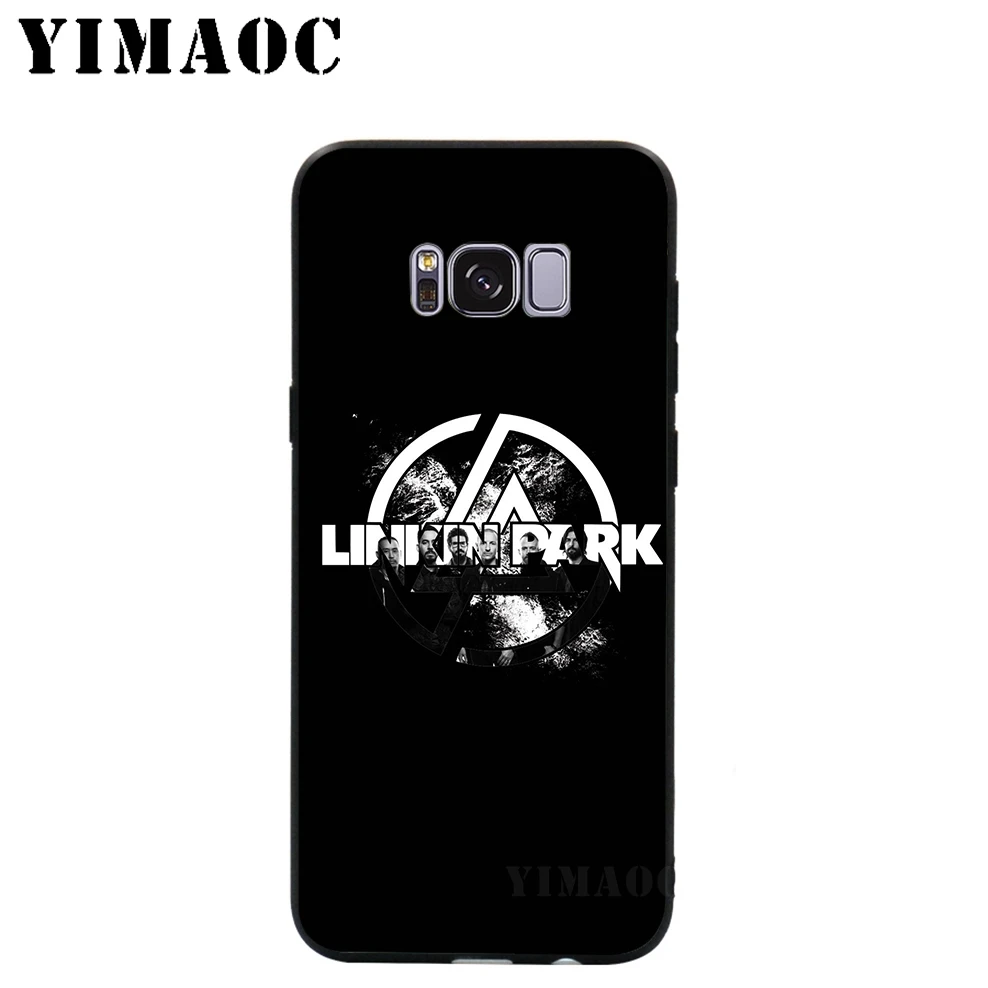 YIMAOC Linkin Park Soft Silicone Case for Samsung Galaxy A3 A5 A6 Plus 2017 2016 S6 S7 Edge S8 S9 &amp Note 8 9 |