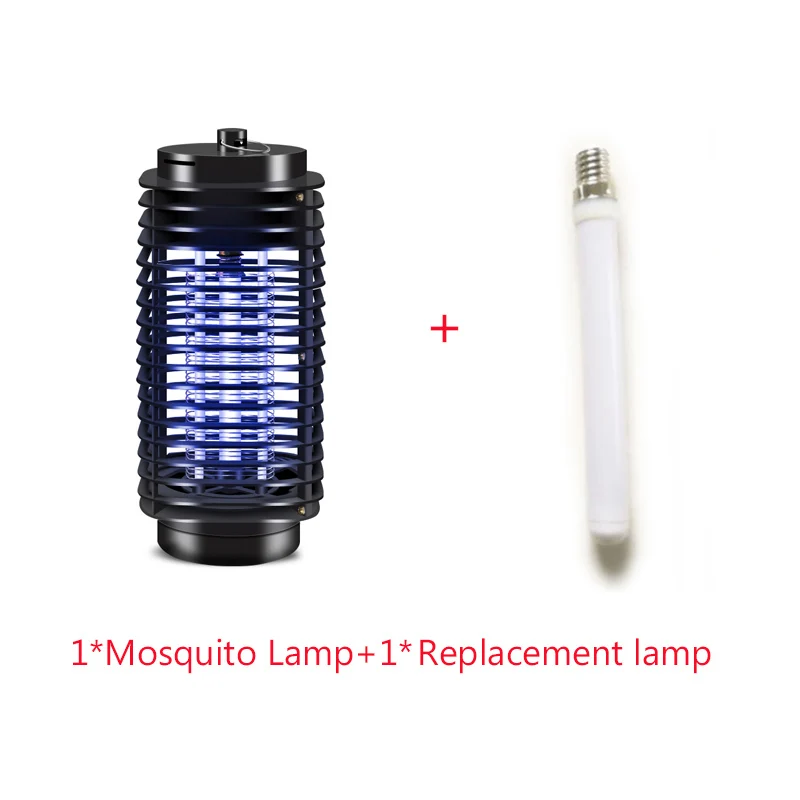 Combination Светодиодный светильник от комаров, электрическая лампа Zapper Electronics, Отпугиватель комаров, ЕС и США, Электронная ловушка для комаров, убийца - Цвет: Combination