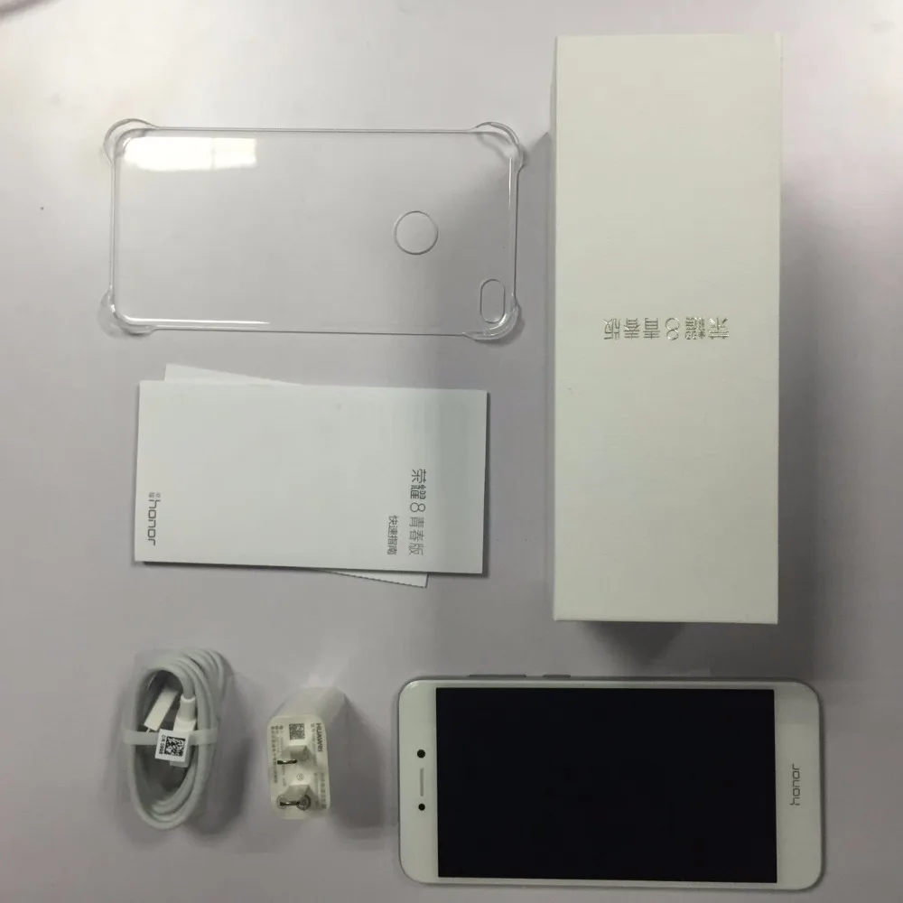 Honor 8 Lite, 4G LTE, мобильный телефон Kirin 655, четыре ядра, Android 7,0, 5,2 дюймов, FHD, 1920X1080, 4 Гб ram, 32 ГБ rom, отпечаток пальца
