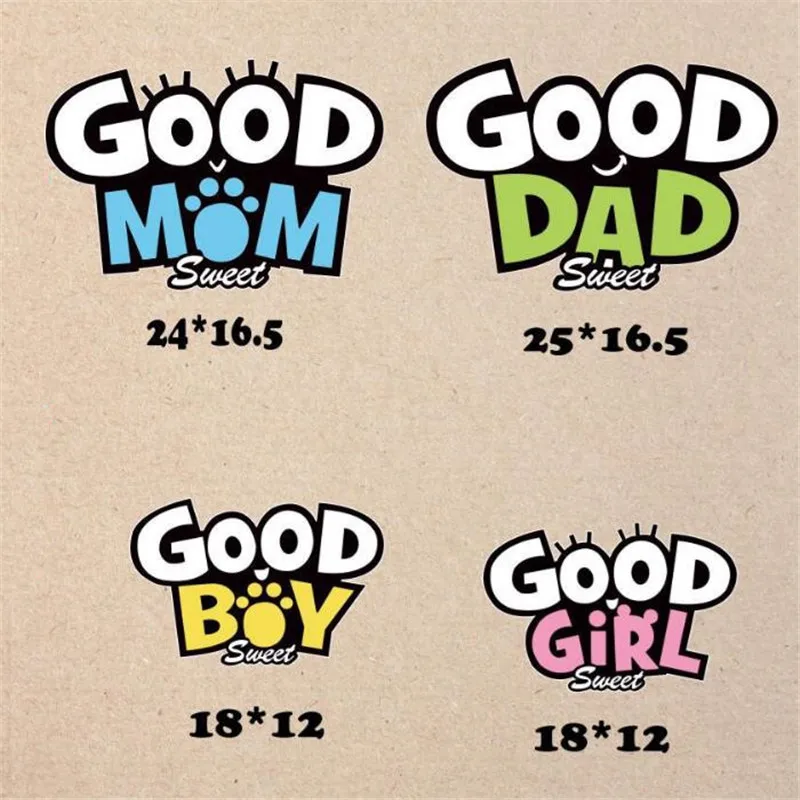 GOOD family Flower patches for clothes 3d stickers iron on transfers clothing girl t-shirt heat transfer printing pvc patch | Дом и сад