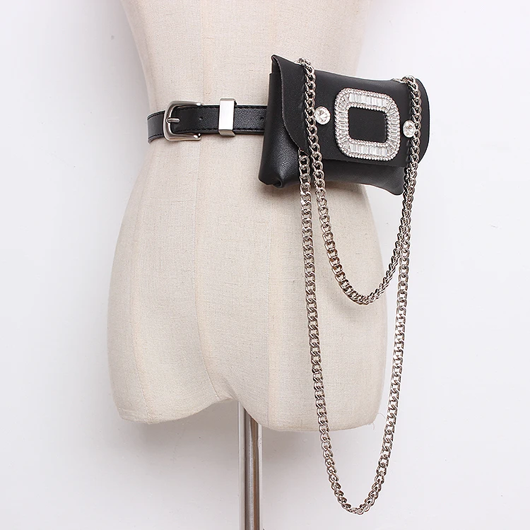 Женская мода маленький телефон карманный ремень бриллианты бисером сексуальная