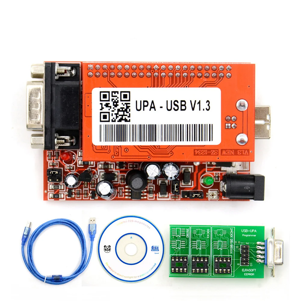Новый USB программатор UPA Основной блок V1.3 адаптер Авто ECU инструмент|Кабели и
