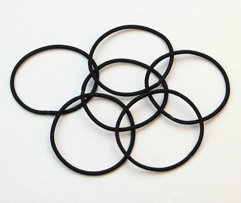 Новые аксессуары для волос эластичные резинки 1 шт./компл. черная эластичная