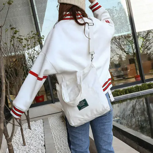 Модные женские холщовые сумки через плечо Дамский рюкзак сумка мессенджер тоут