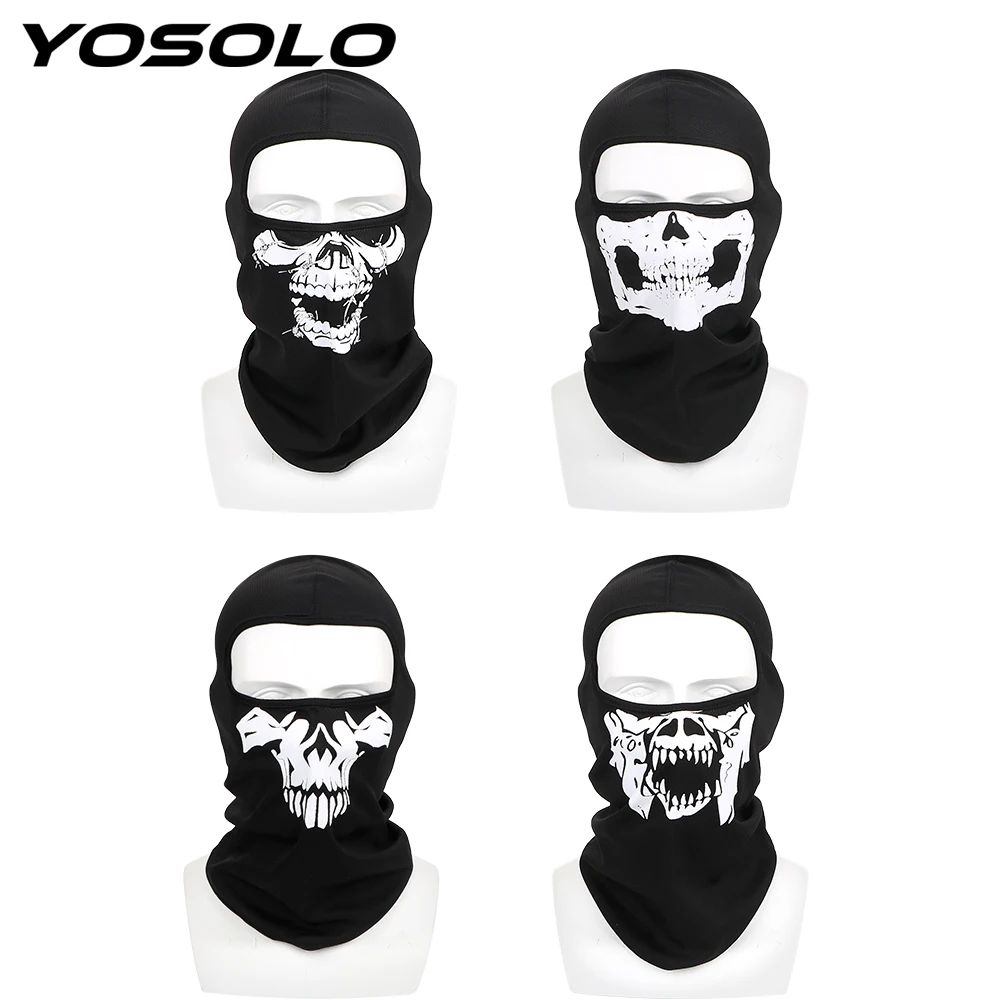 Мотоцикл анфас маска зимняя Лыжная Балаклава из дышащей ткани унисекс