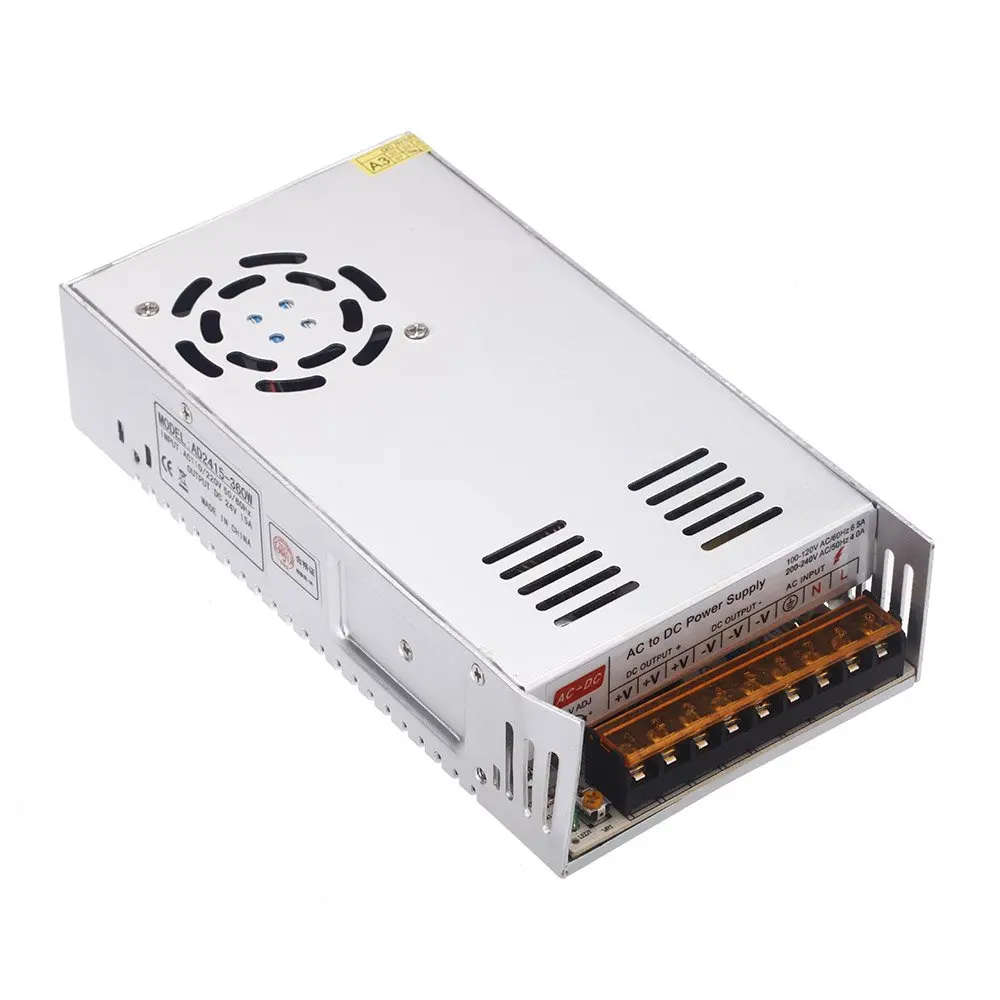 AC 110 V/220 V DC 24V 15360W блок питания трансформатор переключатель для светодиодной ленты