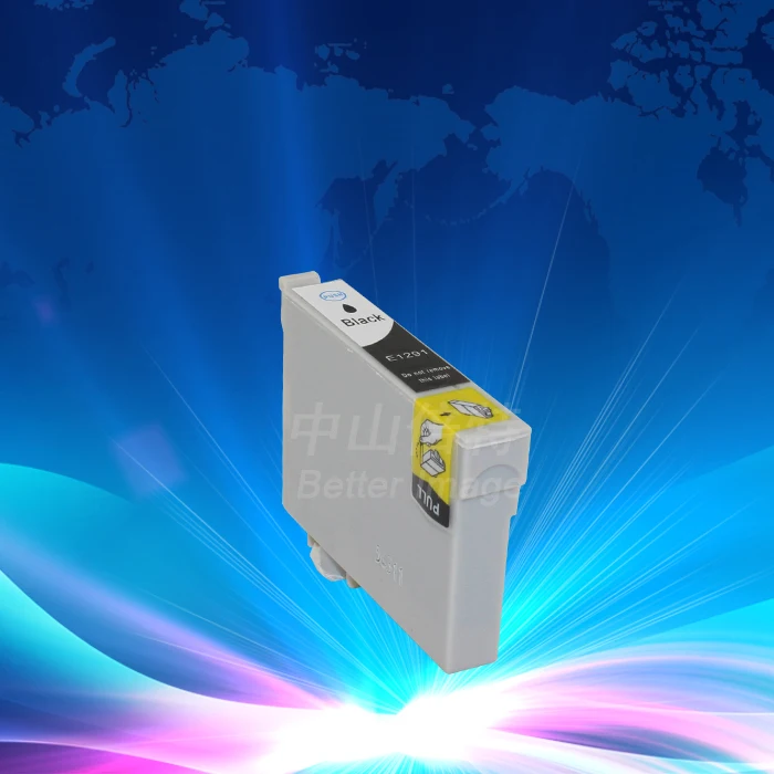 Картридж с 4 чернилами для замены T1291 T1294 T1295 не оригинальный|ink cartridge|replacement