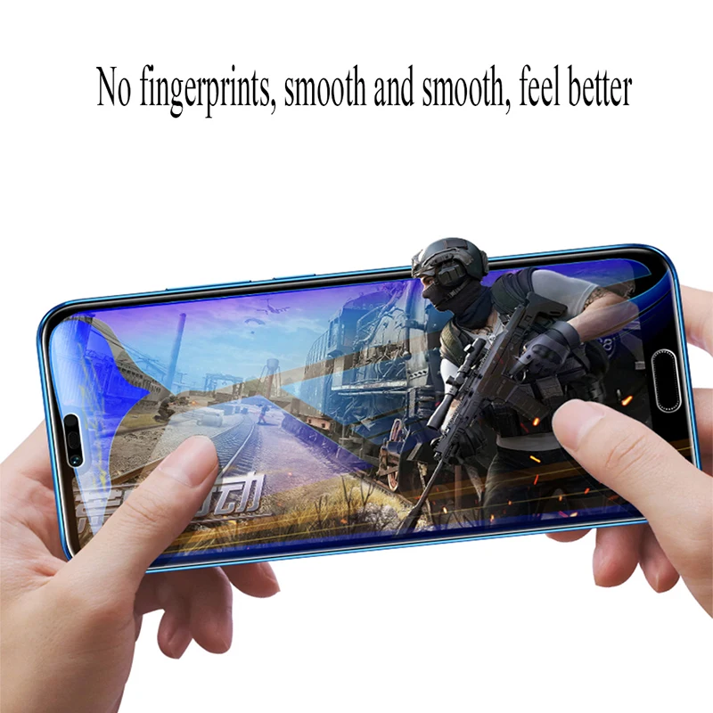 Закаленное стекло 5d с полным покрытием для Huawei Y7 2019 защита экрана Y 7 Y72019 6 26