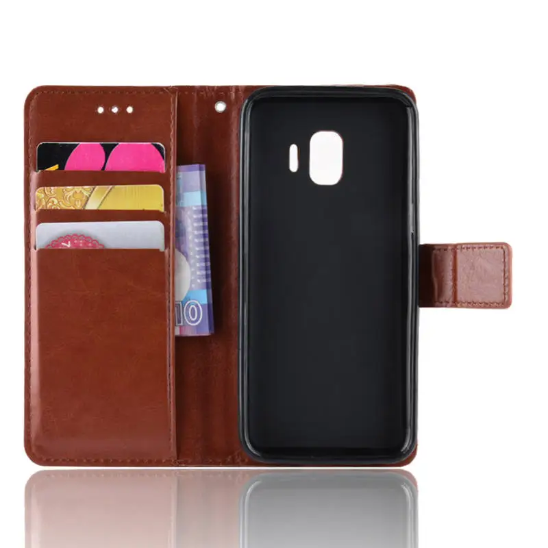 Чехол-книжка для Samsung J2 Core J260F из искусственной кожи Galaxy 2018 J260 J260G SM-J260F/DS SM-J260G |