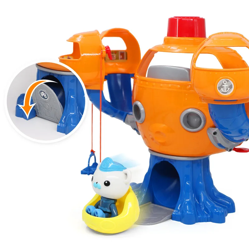Игрушки Octonauts для мальчиков набор крепости с осьминог и подсветкой музыкальная
