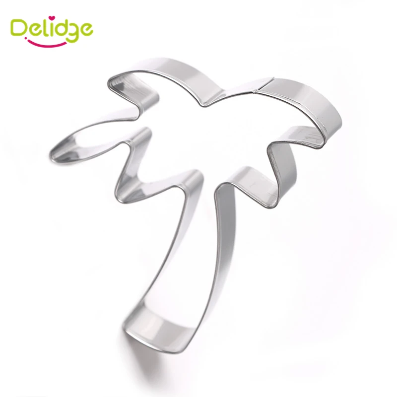 1 шт. формы для печенья в виде кокосового дерева из нержавеющей стали резак пальмы