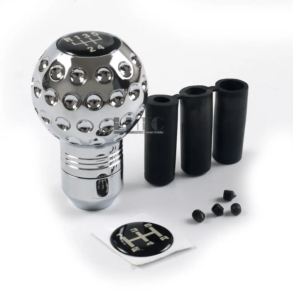 Ручка переключения передач Хромированная ручка для Golf Ball V W Je-tta GLI G-TI 4 MK4 MKIV 337 20 25