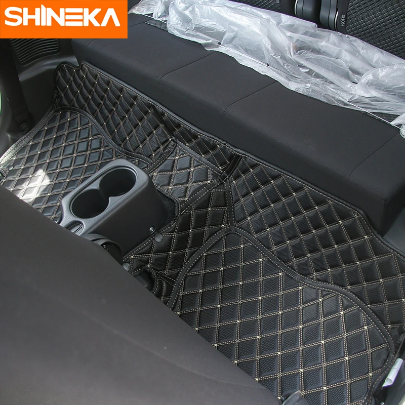 Напольный коврик SHINEKA для Suzuki Jimny 2007 + кожаный салона автомобиля багажника
