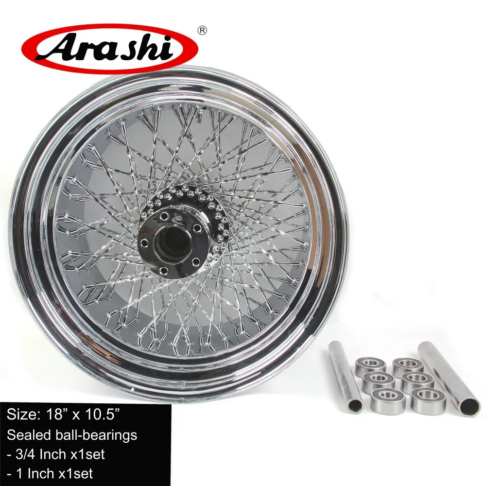 Arashi 18 &quotx 10 5&quot 80 спиц обод колеса задние обода для Harley Davidson Custom Chopper жесткий XL 1200 R