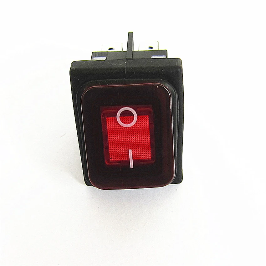 KCD4-202N-3 перфорированный 6 pin ВКЛ-ВЫКЛ Лодка кулисный переключатель KCD2 Серии